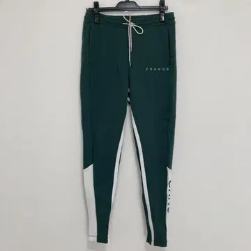 CRONOS 크로노스 롱 팬츠 스웨트 팬츠 스트레치 그린 XL