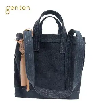 미사용 새상품 genten (겐텐) 셀비지 토트2 (소) 네이비