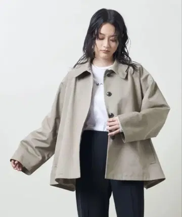 <MARW UNITED ARROWS> 스텐 칼라 미들 코트