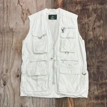 ORVIS 90년대 낚시 베스트 다기능 포켓 다수 아웃도어 구제 의류