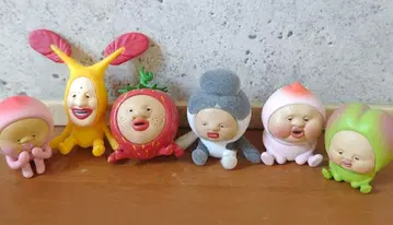 코비토즈칸 앉은 마스코트 6체 세트