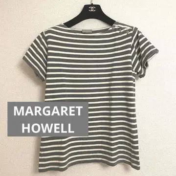 [새상품급] MARGARET HOWELL 마가렛호웰 보더 T셔츠