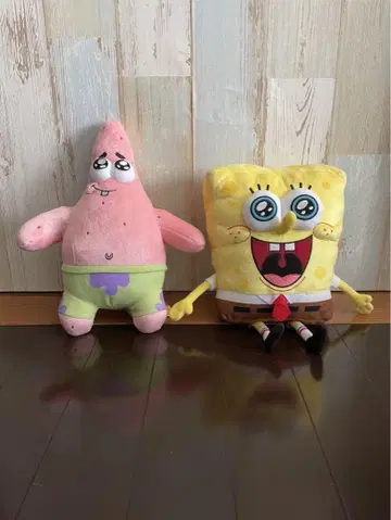 스폰지밥 & 패트릭 봉제 인형