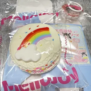 mellojoy 마카롱 무지개 조각