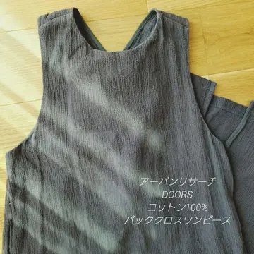 어반 리서치 도어스 슬리브리스 원피스
