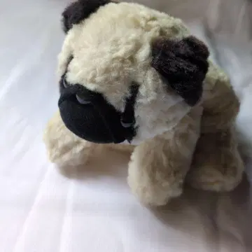 MONSEUIL 몬스이유 MAY BLUE 봉제 인형 강아지 퍼그 레트로