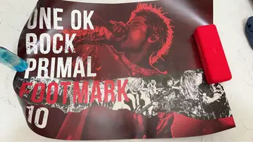 ONE OK ROCK PRIMAL FOOTMARK #10 포스터