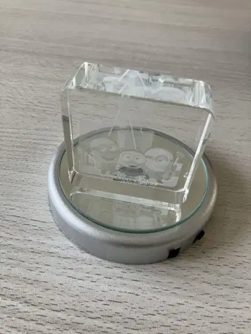 USJ 미니언즈 크리스탈 유리