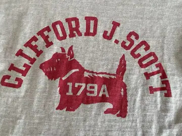 WAREHOUSE 웨어하우스 'CLIFFORD J.SCOTT' T셔츠
