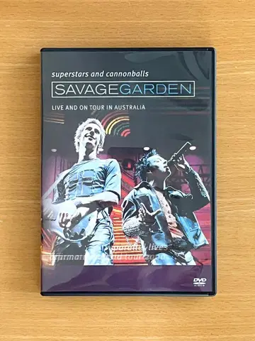 SAVAGE GARDEN 슈퍼스타즈 앤 캐논볼즈 DVD