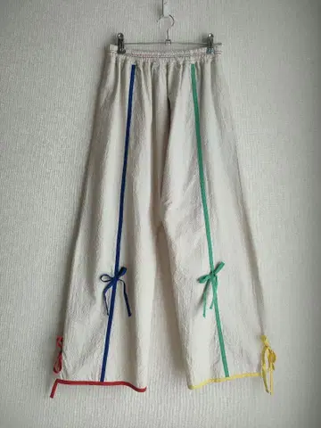 새상품급 로드리리온 fisherman pants 컬러 테이프 팬츠