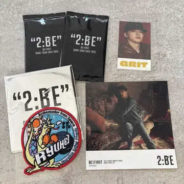 BE:FIRST RYUHEI 와펜 스티커 온라인 복권 세트