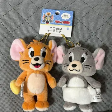 새상품 제리와 터피 니코 봉제인형 키링 톰과 제리