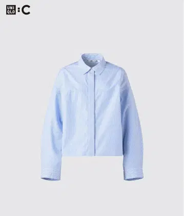 UNIQLO :C 코튼 코쿤 셔츠
