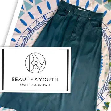 BEAUTY&YOUTH 롱 스커트 프론트 포켓 부착