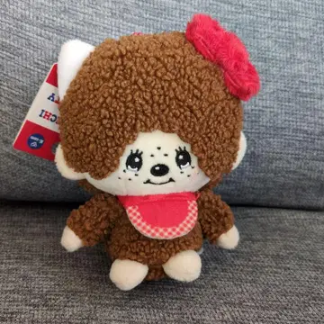 몬치치 x 헬로키티 볼체인 봉제 인형