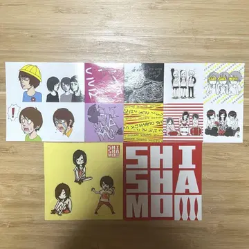 SHISHAMO 스티커 5매 세트
