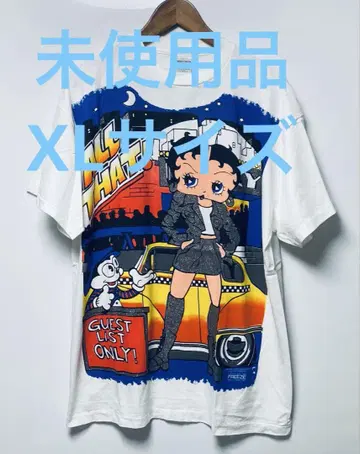 미사용품 BETTY BOOP S/S TEE XL 사이즈 USA 제