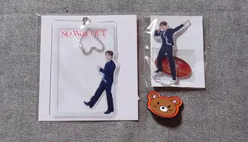 WayV NO Way OUT 트레이딩 카드 캡슐 토이 핀 배지 쿤