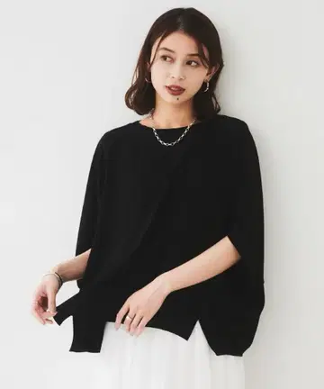 언타이틀 UV컷/접촉 냉감/흡수 속건/스트레치성 돌먼 풀오버