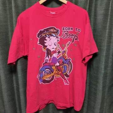Betty Boop BORN TO BOOP 티셔츠