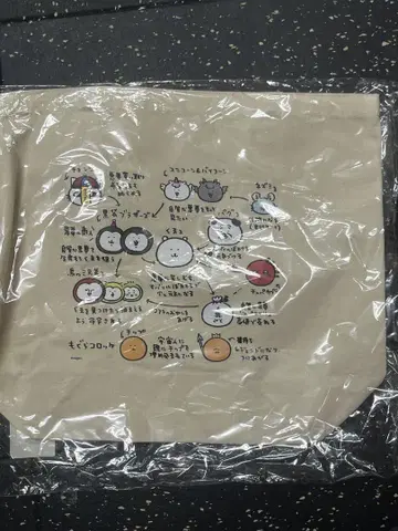 나가노 마켓 나가노 캐릭터즈 빅 토트백