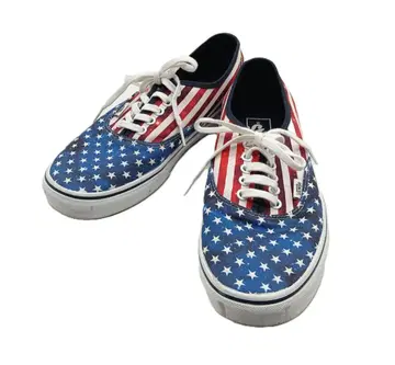VANS OFF THE WALL 반스 스니커즈 국기 27.0cm