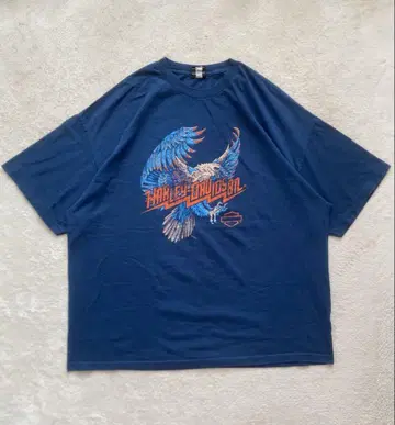 Harley Davidson 할리데이비슨 네이비 구제 의류 3XL