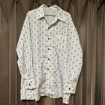 1970s 오픈 카라 셔츠