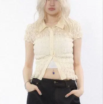 [완판템] aclent 레이스 상의