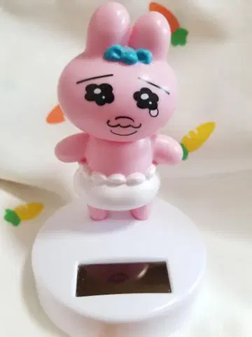 빤쮸토끼 흔들흔들 솔라 장식