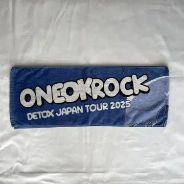 one ok rock 원옥 2025 DETOXJAPAN 머플러 타월