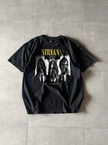 90's boot leg NIRVANA S/S Tee
