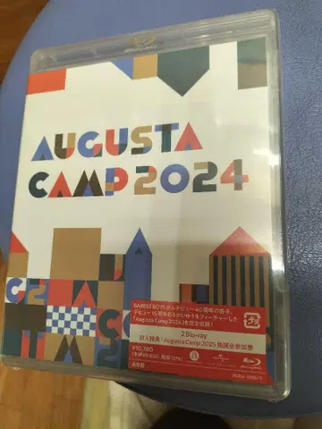 AUGUSTA CAMP 2024 Blu-ray 미개봉 스키마스위치