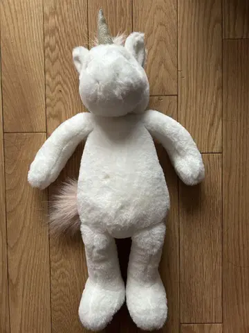 유니콘 봉제 인형 약 40cm