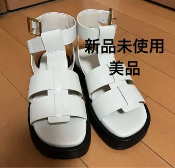 미라 오웬 플랫폼 글래디에이터 샌들