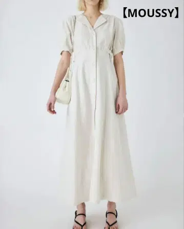 [ MOUSSY ] SIDE BELT FLARE 원피스