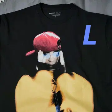 회장 한정 Billie Eilish 빌리 아이리쉬 내한 공연 티셔츠 L