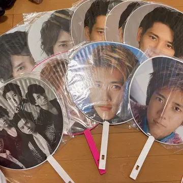 아라시 니노미야 카즈나리 부채 세트