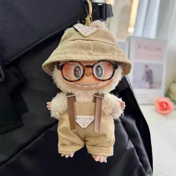 라부부 labubu 옷 갈아입히기 의류 봉제인형 브라운 3