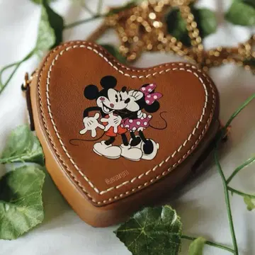 레어 Disney Fossil 콜라보 미니 숄더백 미키미니