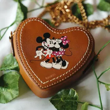 레어 Disney Fossil 콜라보 미니 숄더백 미키미니