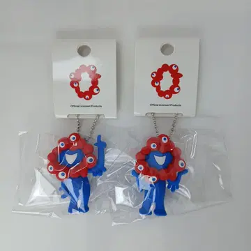 먄먀크 PVC 마스코트 키링 A C 세트