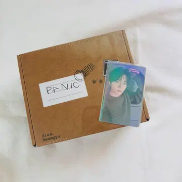 범규 Panic 미개봉 유니버셜 특전 세트