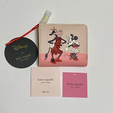 새상품 디즈니 kate spade 접이식 지갑 미니