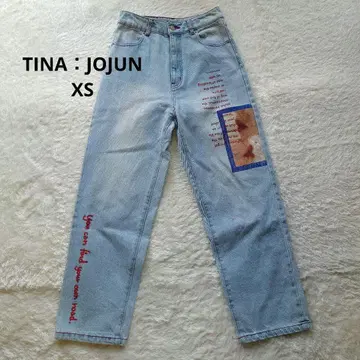 XS 오리지널 페인트 데님 팬츠 TINA:JOJUN