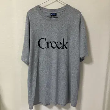 Creek Angler's Device 로고 티셔츠 XL 그레이 택 포함