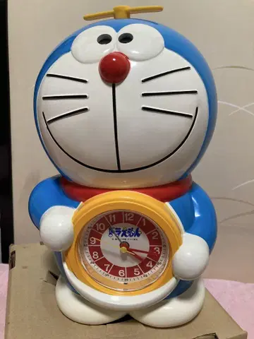 초레어 미사용 새상품 오오야마 노부요 도라에몽 알람 시계 레트로
