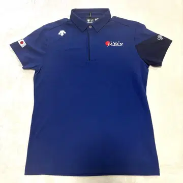 새상품급 TEAM JAPAN 피케 셔츠 일본 대표 L 사이즈
