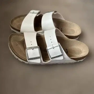버켄스탁 BIRKENSTOCK 화이트 38 24.5cm